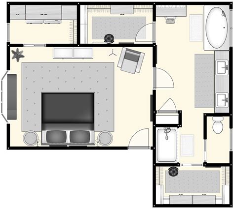 Master Bedroom Plan With Furniture Layout | www.resnooze.com