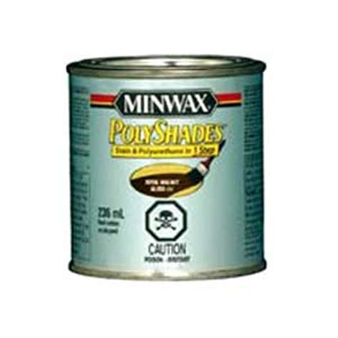 Minwax PolyShades CM2139744 Polyurethane, Satin, Liquid, Espresso, 236 mL | Castle Building ...