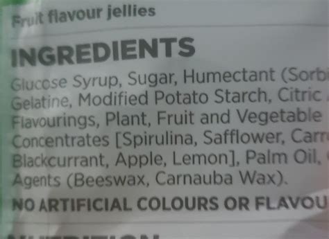 One of the ingredients in my gummies is just "plant" : r/mildlyinteresting