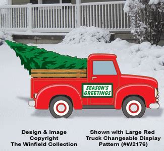 Large Red Truck Cargo #1 Pattern Set, Other Yard & Garden Projects: The Winfield Collection