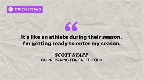 How is Scott Stapp preparing for Creed's reunion tour? Sleep, exercise and honey