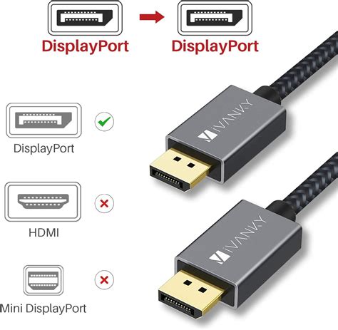 Top 10 Best DisplayPort Cables in [year] - RecommendHeadphone