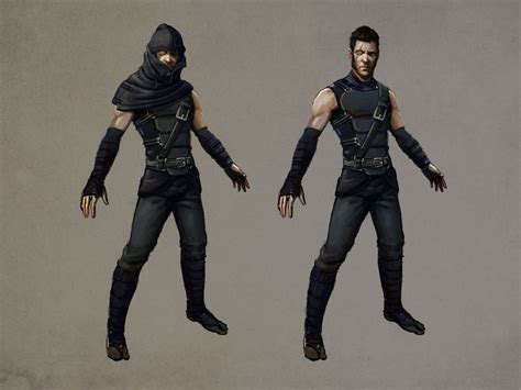 Jason Godbout: Thief Character concept art | Charakterdesign