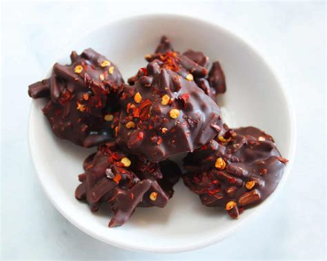 Chilli Chocolate Clusters - It's Not Complicated Recipes