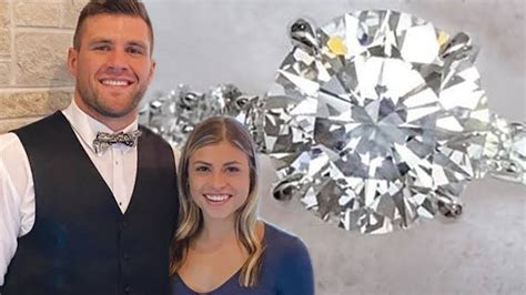 TJ Watt: Fiance ring| Engagement| Wife| Does have a wife - sportsjone