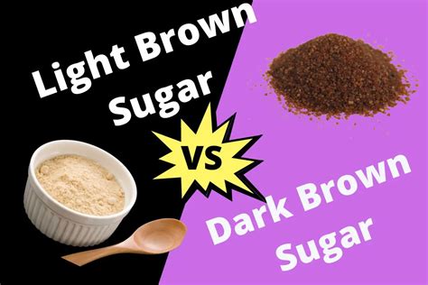 Difference Between Light And Dark Brown Sugar | ContrastHub