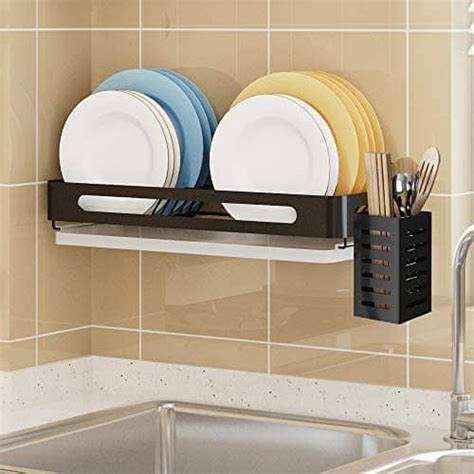 Best Wall Mounted Dish Racks for Tiny Home Kitchens - Tiny Living Life