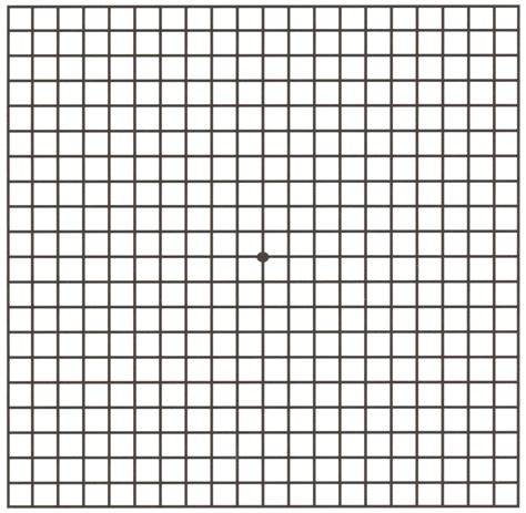 Amsler Grid Chart Printable