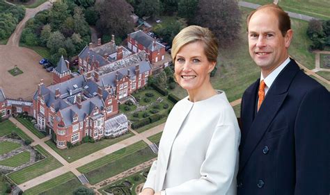 Bagshot Park: Sophie Wessex and Prince Edward's sprawling 120-room residence in pictures ...