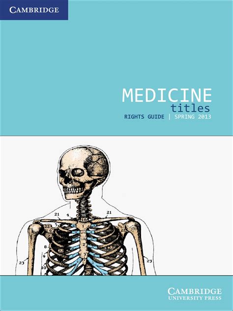 Cambridge Medicine Guide Spring 2013 by Cambridge University Press - Issuu