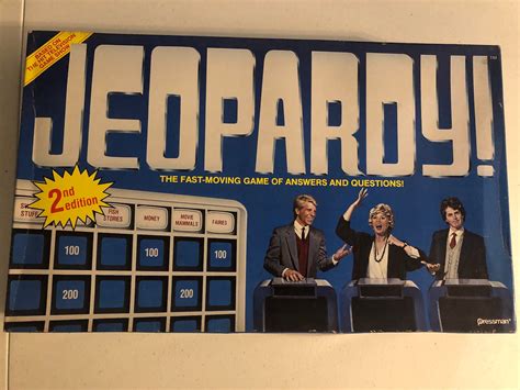 Jeopardy 2nd Edition Board Game - Etsy