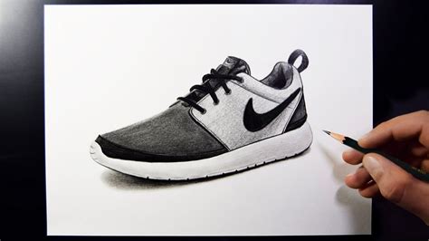 How To Draw Nike Shoes (Speed Drawing) - YouTube