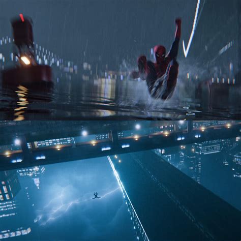 Spider-Man: Lotus CGI shot by Max Aurnhammer, Spider-Man model by ...