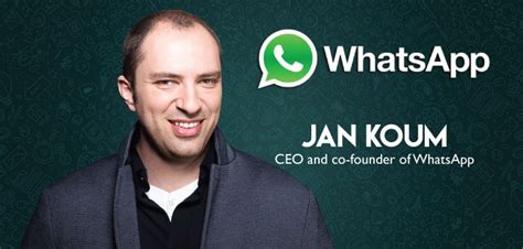 Story Of Jan Koum – Ceo and Co-founder of Whatsapp