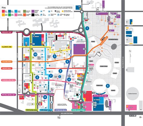 Garden locations at Clayton Campus | Monash University