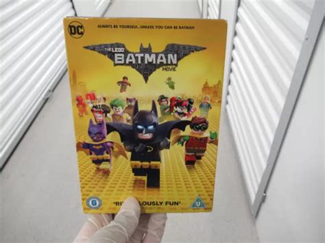 THE LEGO BATMAN Movie DVD Children (2017) Channing Tatum Quality ...