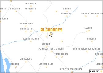 Algodones (Mexico) map - nona.net