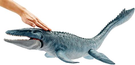 Jurassic World Mosasaurus Dinosaur Genuine Real Feel Skin Kids Toy Movie Figure | eBay