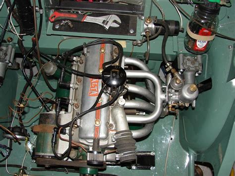 Our new Alta engine in the 1949 Morris MM Tourer | Morris traveller ...