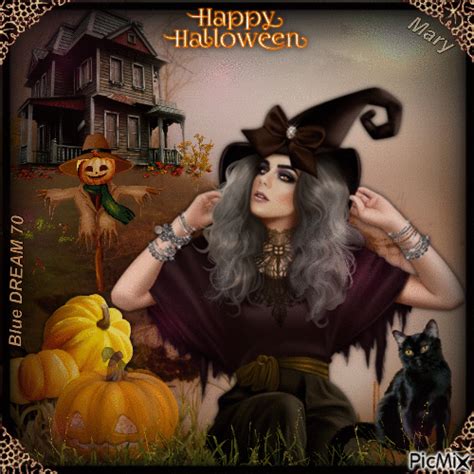 Witch Happy Halloween Gif Pictures, Photos, and Images for Facebook, Tumblr, Pinterest, and Twitter