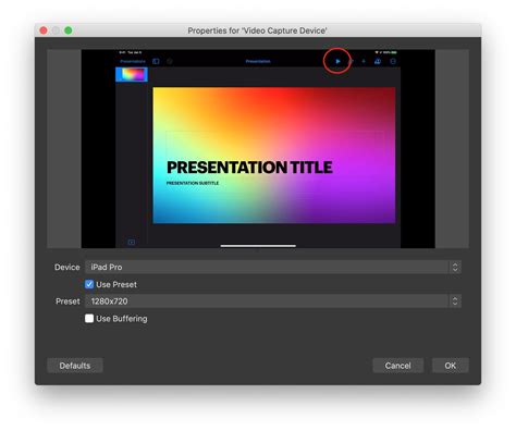 Screen recording iPad Pro via USB-c and K… - Apple Community