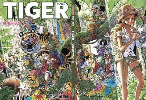 One Piece "Color Walk 9: TIGER" cover by Eiichiro Oda : r/manga