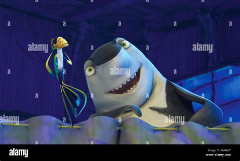 Oscar and Lenny "Shark Tale" (2004) Dreamworks Stock Photo - Alamy