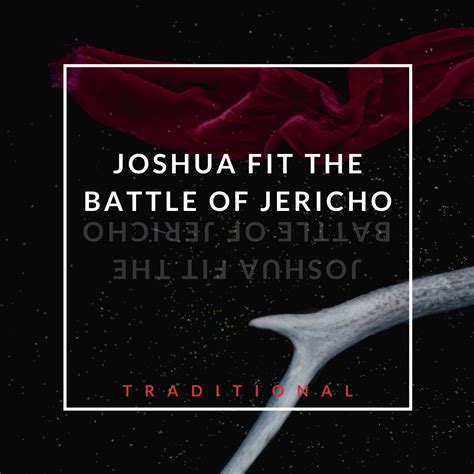 Joshua Fit the Battle of Jericho by Traditional Piano Sheet Music ...