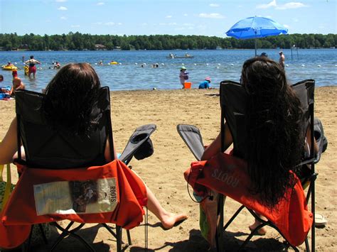 Beach at Balsam Lake Provincial Park | Kerry and Sarah in Ro… | Flickr