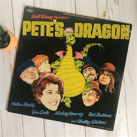 1977 Walt Disney Pete’s Dragon Movie Soundtrack Vinyl Record by OhHappyDayTreasures on Etsy ...