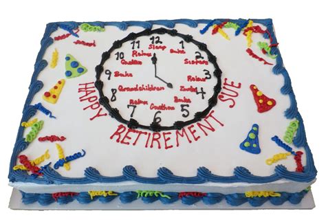 Retirement Cake 3 - Aggie's Bakery & Cake Shop