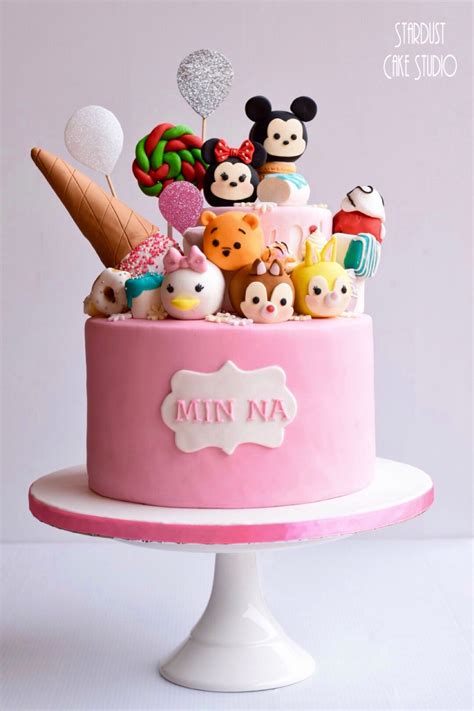 Tsum Tsum Cake | Tsum tsum cake, Cake, Tsum tsum birthday cake