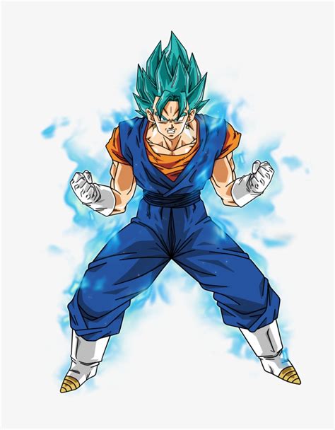 Vegito Blue - Dragon Ball Super Vegetto Ssj Blue Transparent PNG - 802x997 - Free Download on ...