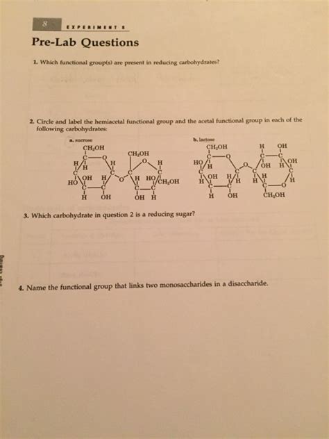 Solved Which functional groups are present in reducing | Chegg.com