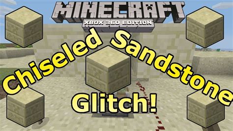 How to Get Chiseled Sandstone in Minecraft Xbox 360! [Tutorial] - YouTube