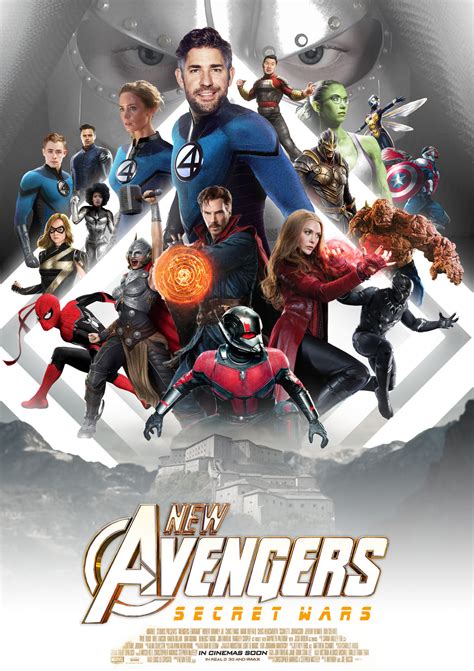 New Avengers Secret Wars Poster by SUPER-FRAME on DeviantArt