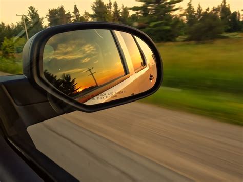 Rear View Mirror Sunset on Behance