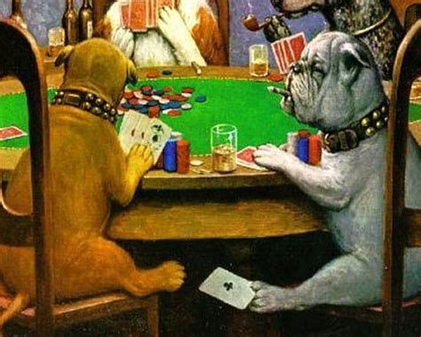 What Is The Painting Of The Dogs Playing Poker