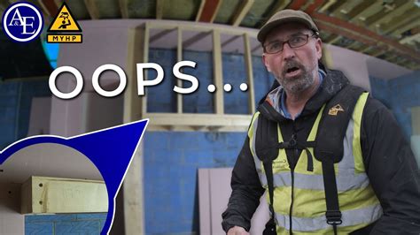 Stud Wall & Plasterboard for the Kitchen! - Luxury Extension | Onsite #19 - YouTube