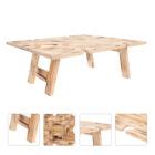 Wooden Folding Picnic Table Travel up Tables for Outdoors Low | eBay