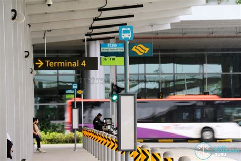 Terminal 4 Bus Stop Poles | Land Transport Guru