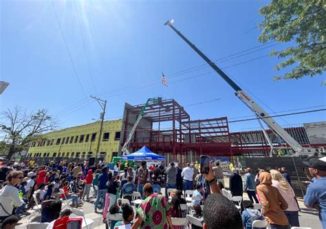 First New Wilmington School In 50 Years Topped Off With Joy