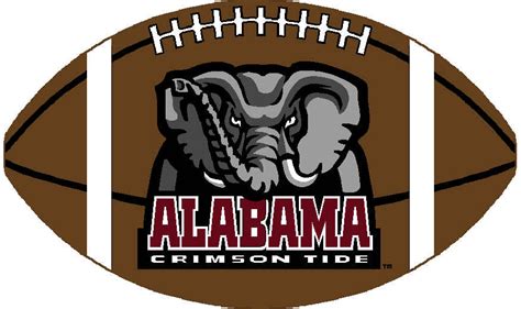 ALABAMA CRIMSON TIDE football mascot Clipart alabama football logos - Clip Art Library | Alabama ...