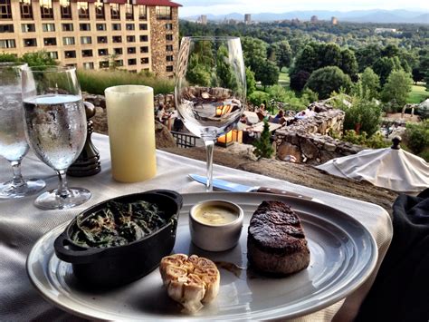 dine on the Sunset Terrace of the Grove Park Inn Resort, Asheville, NC ...