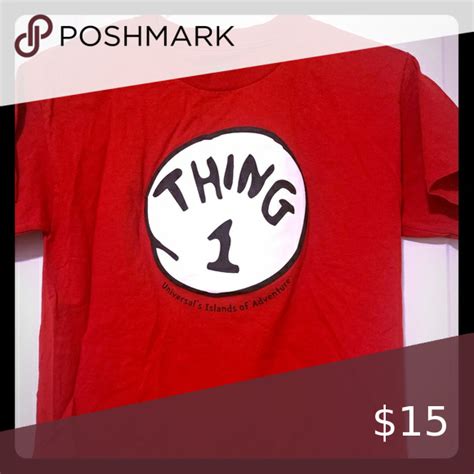 Thing 1 tshirt from universal | Short sleeve tee shirts, Branded t ...