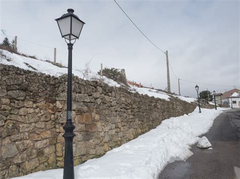 Un pueblo de Madrid registra una sensación térmica de -14ºC