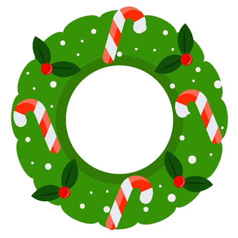 Free & Cute Christmas Wreath Clipart For Your Holiday Decorations - Tulamama