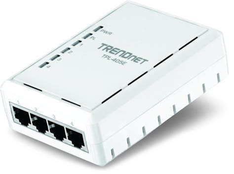 Trend Net TPL405E 500Mbps Powerline Av Ethernet Adapter