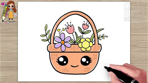 Cute Easy Drawings Of Flowers