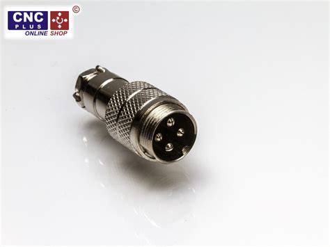 4-Pin Cable Male Connector, Stepper Motor Connector 3A / 40V.